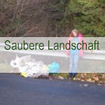 Saubere Landschaft